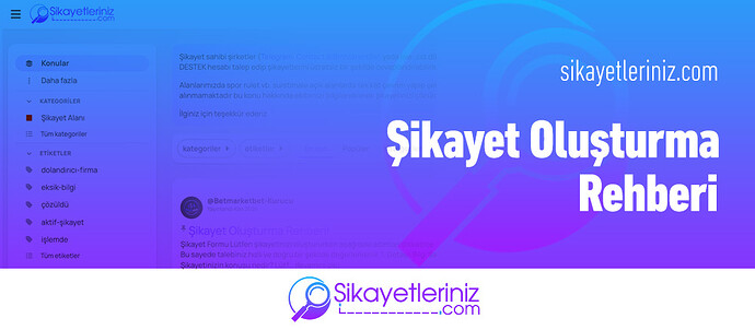 sikayetrehberi